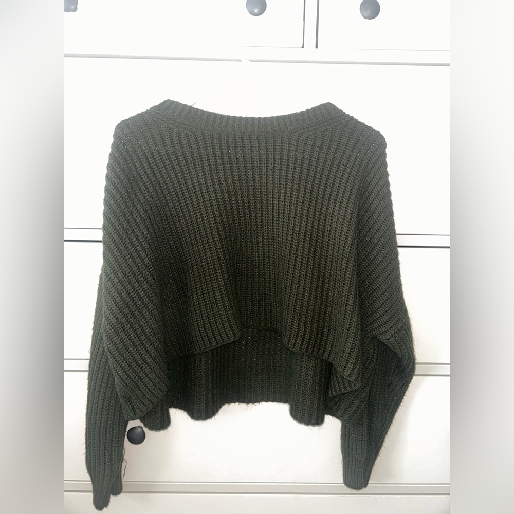 Green sweater